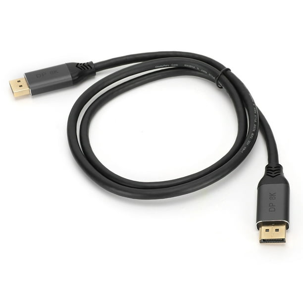Cable DisplayPort a DisplayPort 1.4 8K 240Hz Cable de audio y vídeo de 1 m para PC TV