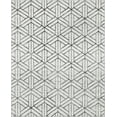 thumbnail image 2 of Rugs.com Lattice Trellis Collection Rug – 8' x 10' White Low-Pile Rug Perfect For Living Rooms, Large Dining Rooms, Open Floorplans, 2 of 9