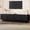 Black, variant on Elegant TV Stand with Arch Cabinets for TVs Up to 78", Modern Media Console with Solid Wood Legs & Adjustable Shelves, Minimalist Entertainment Center for Living Room,Black