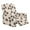 Dog Paw Leopard, variant on FOR U DESIGNS Dog Paw Leopard Print Recliner Chair Covers 4-Pieces Stretch Recliner Couch Covers Comfortable Sofa Couch Cover Furniture Protector Home Decor Accessories