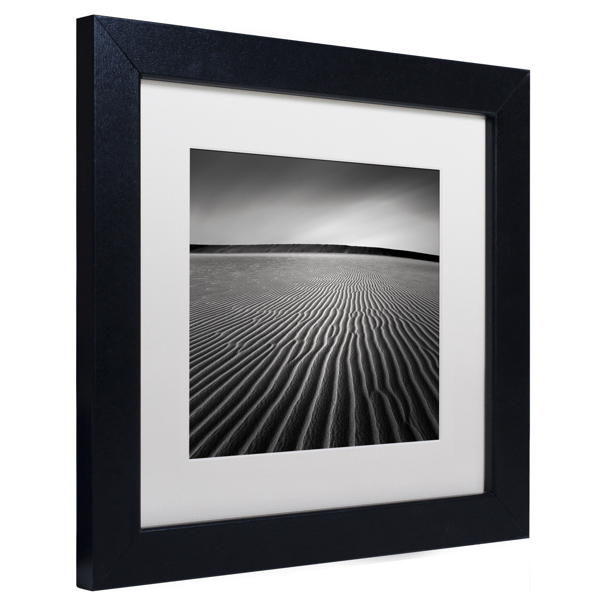 Trademark Fine Art "Ripples" Canvas Art by Dave MacVicar, White Matte, Black Frame