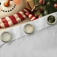 thumbnail image 4 of Feelyou Kawaii Snowman Child Black Out Curtains, Winter Christmas Festival Curtains Pack of 2 (42x63 Each), Happy New Year Bedroom Curtains, Blackout Curtains Bedroom Decor, 4 of 6