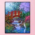 thumbnail image 3 of 11CT punto de cruz completo paisaje estampado DIY algodón hilo impreso costura Tmvgtek decoración de arte en el hogar, 3 of 9
