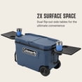 thumbnail image 2 of Coleman Flex 'N Go 62 QT Cooler, Large Portable Cooler for Camping, Sapphire, 2 of 7