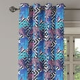 thumbnail image 3 of Ambesonne Grommet Curtain, , 50"x60", Soft Pink Pale Azure Blue, 3 of 5