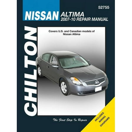 Nissan Altima, 2007 - 2010 (Chilton's Total Car Care Repair Manuals)