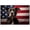 American Staffordshire Terrier, variant on Dogo Argentino Dog 4th of July Painting Canvas, Patriot American Dog Canvas, American Flag Diamond Art Canvas,Perfect for Home Decoration Festival Gift