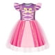 thumbnail image 1 of Vestido de princesa morado Costume HenzWorld con mangas onduladas, 9-10 Y, 1 of 6