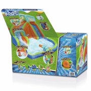 Bestway H2OGO! Turbo Splash Zone Inflatable Water Park with Soak Bucket