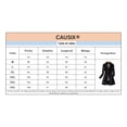 thumbnail image 2 of Causix® Señoras Trench Coat Chaqueta Moda Slim Trench Coat, 2 of 8