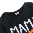 thumbnail image 5 of 3Pcs Baby Boys Girls Halloween Outfits Set Nowborn Long Sleeve Rompers + Pants + Cap 0-24M, 5 of 8