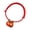 3 S, variant on Mightlink Pet Collar Vibrant Color Adjustable Friendly to Skin Wear Resistant Ultra-Light Dress Up Polyester Chinese New Year Cat Collar Lucky Red Pet Pendant Photograph