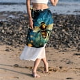 thumbnail image 6 of Bee Stunning Chiffon Women's Summer Beach Dress with Polyester Straps, 6 of 6