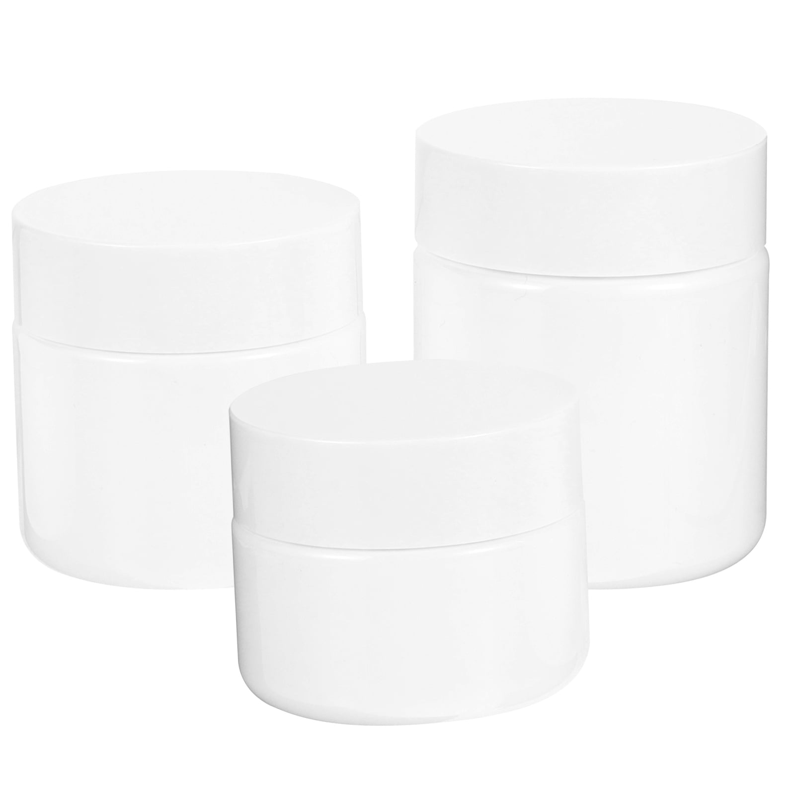 3Pcs Empty Cream Containers Cosmetic Containers Refillable Makeup