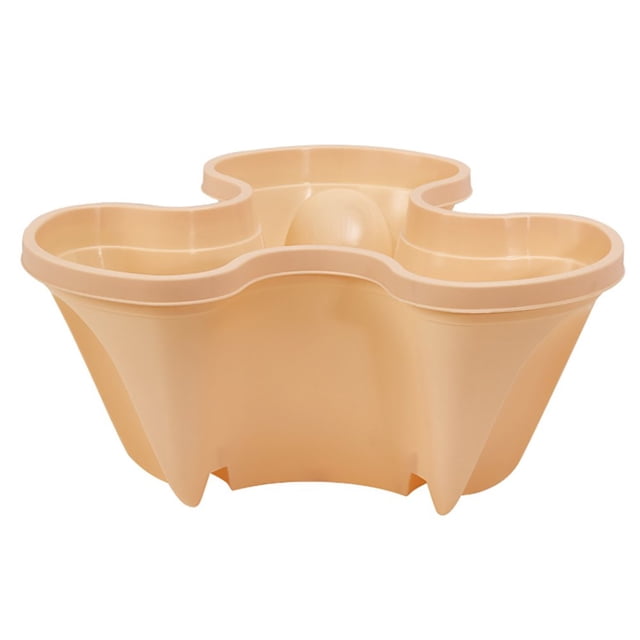 Strawberry Planter Flower Pot Pp Stackable Multi-Layered Diy Portable Pp Three-Dimensional Three-Petal Flowerpot
