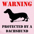 thumbnail image 2 of CafePress - Protected By A Dachshund Body Suit - Long Sleeve Cotton Baby Bodysuit, 2 of 4