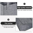 thumbnail image 3 of 6 Girds Protable Felt Wine Storage Bag with Comfortable Carry Handle Large Bottle Carrier, 3 of 7