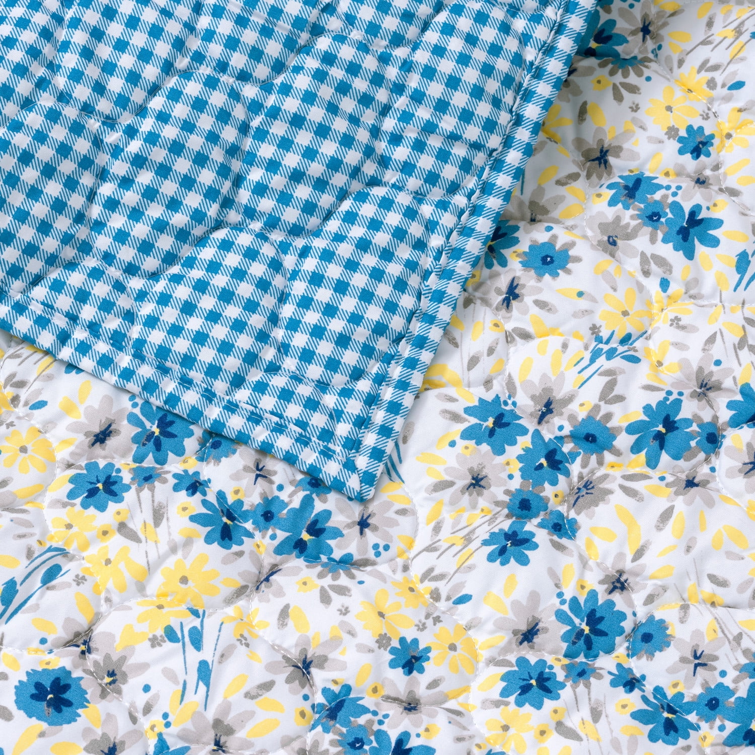 Martha Stewart Everyday 3 Piece Quilt Set - Queen, Norah Floral