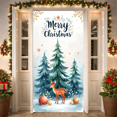 thumbnail image 2 of Festive Decoration Merry Christmas Banner Winter Wonderland Holiday Decor Colorful Design for Christmas Party Home Decoration Event Celebration, 2 of 9