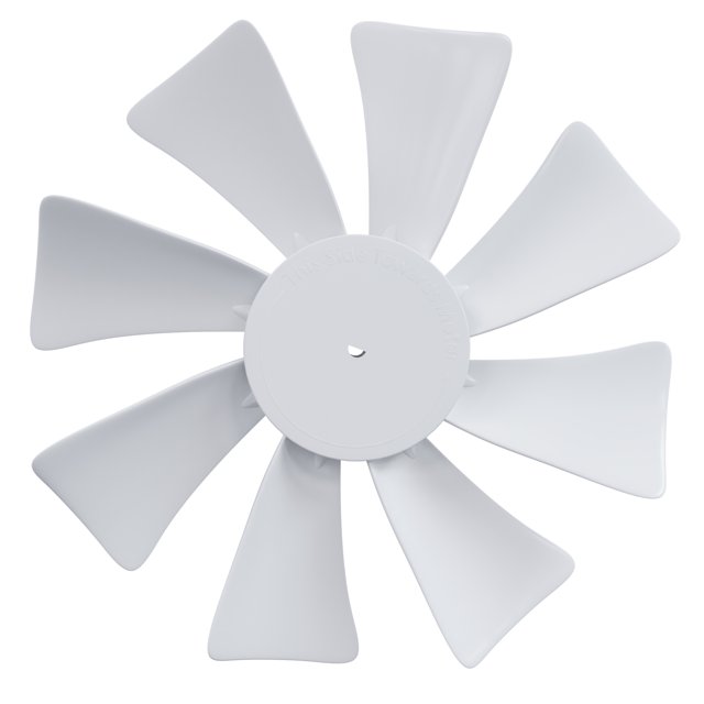 HQRP 6-Inch CCW Fan Blade Replacement For RV Roof Vents & Range Hoods (1/8 D-Bore)