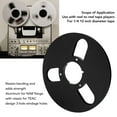 thumbnail image 4 of Pro Empty Reel, 1/4 7 Inch 4 Color Selection Aluminum Alloy Reel Tape, 3 Hole Opening Machine Part Tape Takeup Reel for, 4 of 8