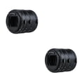 thumbnail image 3 of sweethay Adaptador de lente de montaje, anillo de tubo de extensión AF de enfoque automático para lente EOS EF-S 750D 80D 7D T6s negro 2piezas, 3 of 6