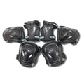 thumbnail image 1 of Juego de protectores para patinetas y patinaje sobre ruedas para adultos, tabla larga, protector de codos de doble vuelta, protector de rodillas, muñeca, patinaje, deportes acuáticos, 1 of 3