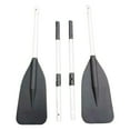 thumbnail image 2 of LOVIVER 2Pcs Kayak Paddle Detachable Portable Fittings Packable for Paddleboard Canoeing Black, 2 of 8