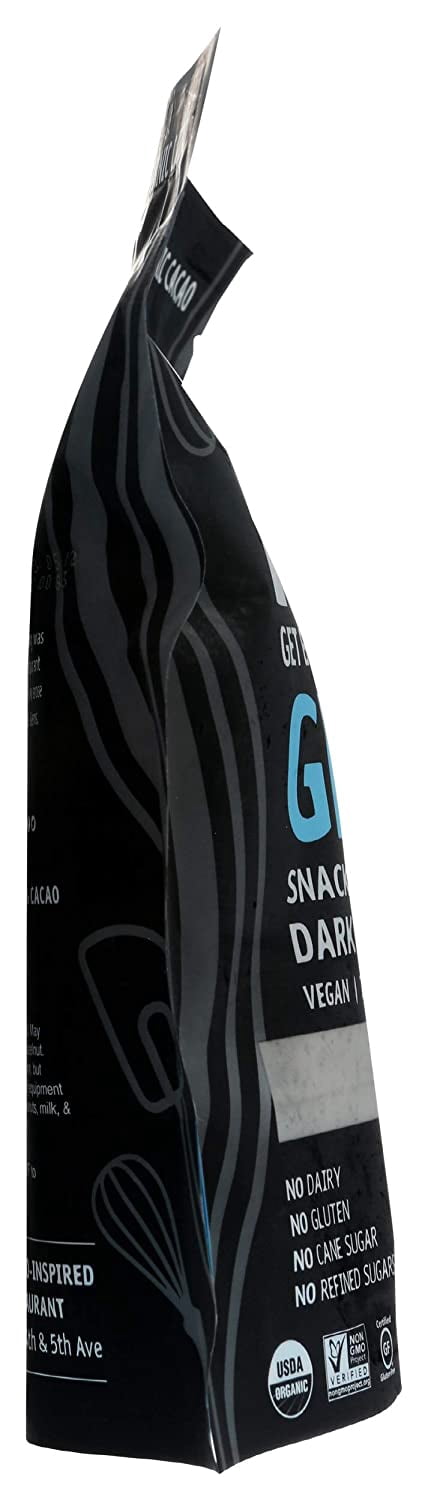 Hu, Gems, Snacking & Baking, Dark Chocolate, 9 oz Pack of 4