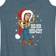 thumbnail image 3 of Toy Story - Woody Ho Ho Howdy - Women's Racerback Tank Top, 3 of 5