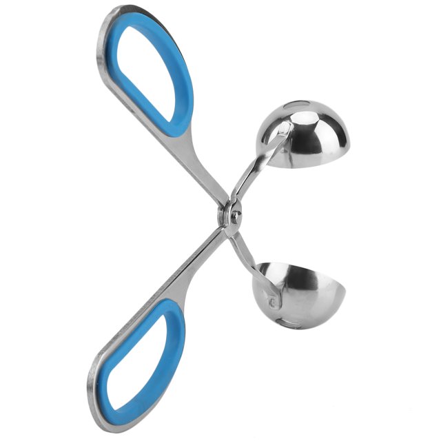 Meatballs Clip Stainless Steel Non-Sticky Meatballs Rice Balls Clip Maker Mold Kitchen Tool(??)