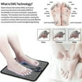 thumbnail image 3 of Electric Foot Massager Pad - EMS Muscle Stimulator Mat for Feet Massage, 3 of 4