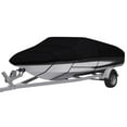 thumbnail image 3 of YouLoveIt Boat Cover 210D Heavy Duty Trailer Boat Cover Waterproof Boat Cover, Double stitching / elastic hem, 3 of 7