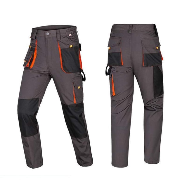 Pantalones de trabajo Hombres Construcción Bolsillos múltiples Pantalones de trabajo Ropa de trabajo para hombres Pantalones cargo Ropa de trabajo