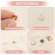 thumbnail image 4 of Uxcell 80Pcs Remaches de Rhinestone 0.24"x0.31" Cobre para Manualidades Plata Gris, 4 of 7