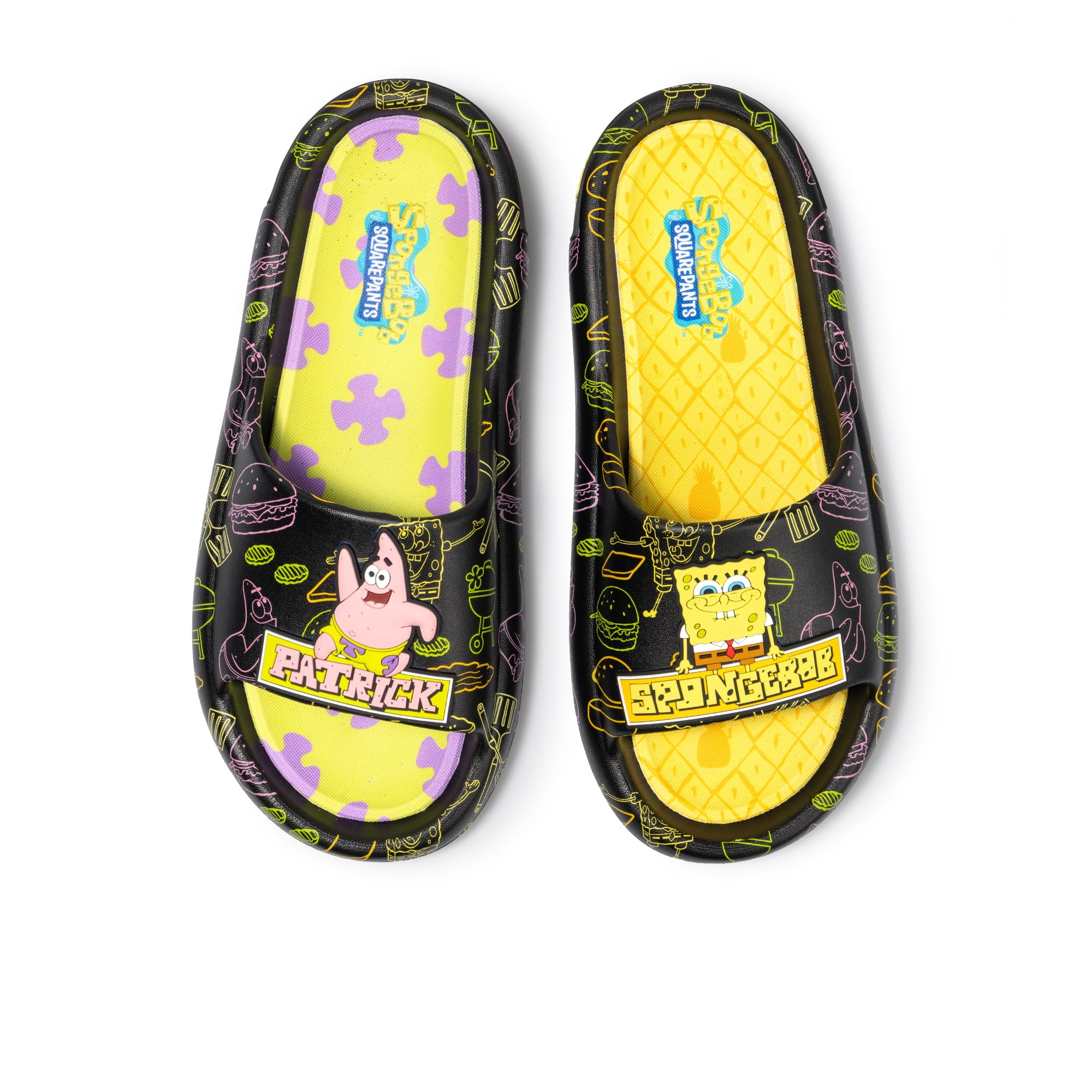 Licensed Men's Comfort Slide Sandals