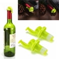 thumbnail image 3 of Inteprter 2 piezas de tapón de botella de vino, tapas de prensa, tapón de vacío, herramientas de cocina Kits de equipo de elaboración de vino, 3 of 6