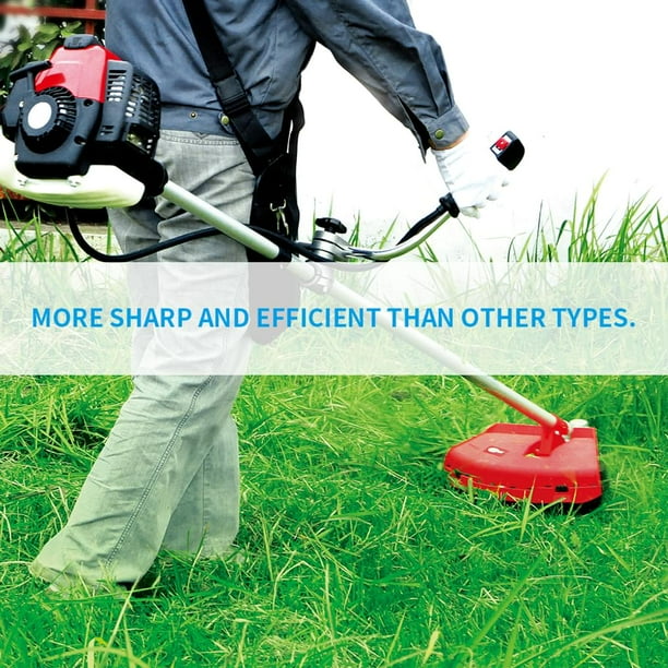 Landscaping weed brush joint twisted spoked wheel brush disc power tool garden machinery Walmart