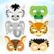 thumbnail image 4 of 12 máscaras de animales de dibujos animados para disfrazarse con cuerda elástica para niños., 4 of 6