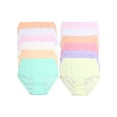 thumbnail image 5 of Angelina Cotton Classic Brief Panties with Rib Knit (12-Pack), 5 of 6