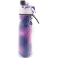 thumbnail image 3 of O2COOL Mist N' Sip 20 fl oz No Leak Pull Top Sprout Sports Water Bottle, Single, Celestial Purple, 3 of 3