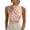 Pink, variant on Women's Satin Ruched Sleeveless Blouse , Ladies' Mock Neck Draped Tank Top , Elegant Workwear Top For Women,Pink,S-2XL