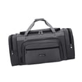 thumbnail image 3 of Bolsa de viaje para almacenamiento de equipaje, bolsa de lona ligera para gimnasio, vacaciones, viajes deportivos Gris, 3 of 9