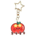 thumbnail image 2 of Keychain Ring Fashion Cute Fruit Car Key Chain Backpack Cute Fruits Pendant Keychain Handbag Wallet Decorative Keyring Pendant Jewelry Female Ladies Type 4, 2 of 9