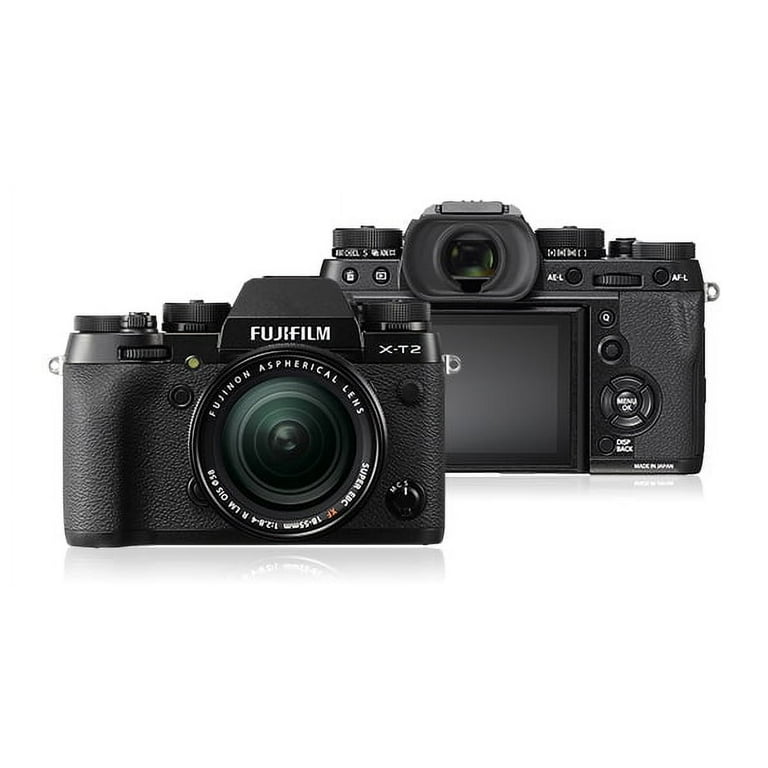 X-T2 Black Kit w/ XF 18-55mm Lens - Walmart.com X-T2 Black Kit w/ XF 18-55mm Lens - Walmart.com