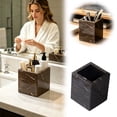 thumbnail image 1 of Elegant Stone Stoneware Storage for Bathroom Organization Natural River Stone for Countertop Vanity Stoneware Container for Small, 1 of 6