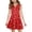 Red(American Flag Stars), variant on CCRFTGI 4th of July Dresses for Child Girls Size 8 Cute American Flag Stars A-Line Dress Party Patriotic Sleeveless V Neck Girls Dresses 2026 Summer Trendy Dress for Girls Hot Pink 7-8 Years