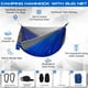 thumbnail image 2 of Hamaca de camping Qevooon de nailon con mosquitera y correas de 3 m, 2 of 7