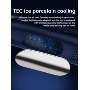 Portable Neck Air Conditioner, TEC Ice Porcelain Cooling, 3.0 Personal Cooler Fan for Outdoor, Office, Travel