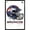 No Color, variant on NFL Denver Broncos - Drip Helmet 20 Wall Poster with Wooden Magnetic Frame, 22.375" x 34"